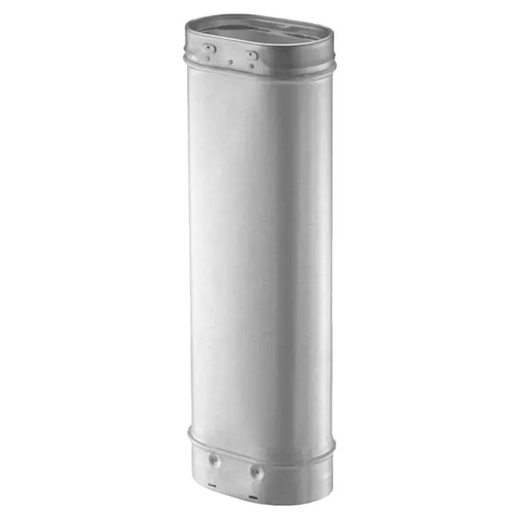 M&G DuraVent 6" DuraLiner Oval Rigid Pipe 12" - 4612-OP // 6DLR-12O