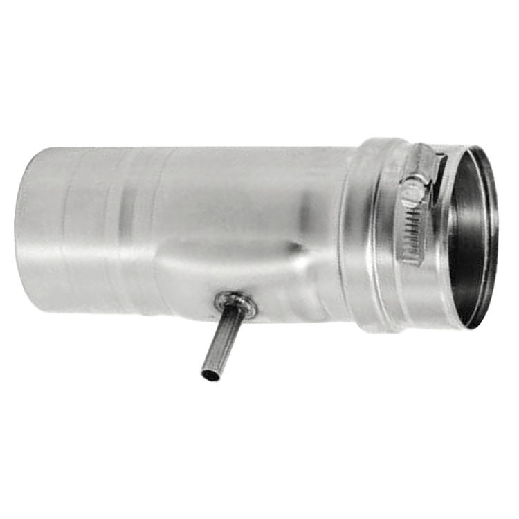 DuraVent 3-Inch FasNSeal H-izontal Drip Tee - FSHDT3