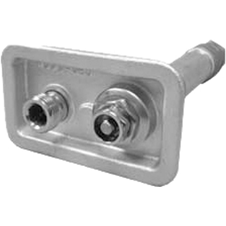 Woodford 70P-18-BR Exposed Commercial Wall Hydrant