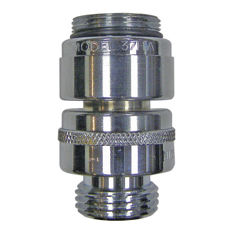 Woodford 37HA-CH Double-Check Backflow Preventer, 3/4" Hose Thread, Chrome