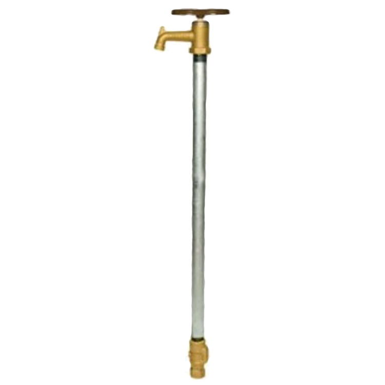 Woodford Freezeless Post Yard Hydrant with Brass Casing - Y30BR-1-BP