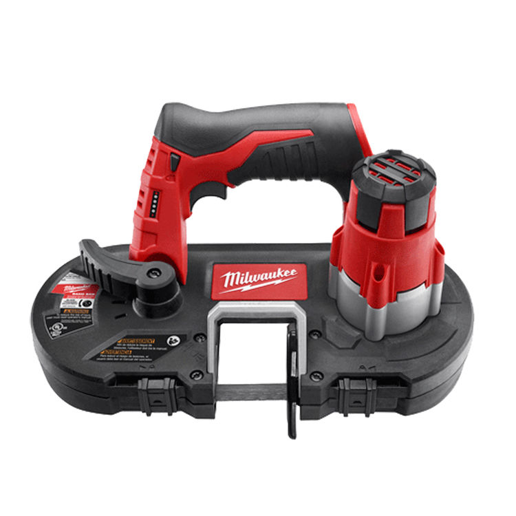 Milwaukee 2429-20 Sub-Compact Cordless Band Saw With Light, 12 V, Lithium-Ion, 0 - 280 spm