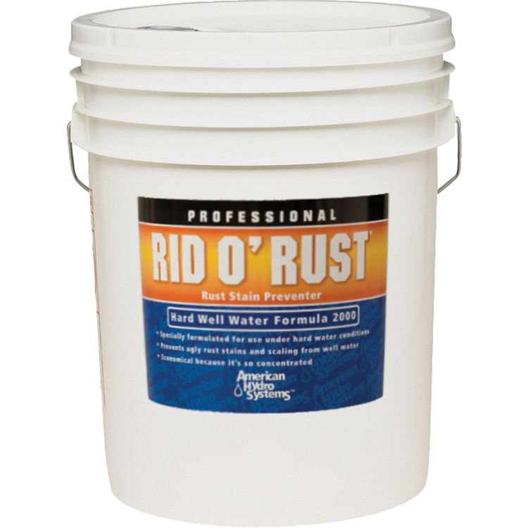 Pro Products Rid O-Rust 5 Gallon 2000 Hard Water Liquid Concentrate - 2666-PA