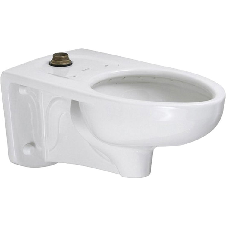 American Standard 2294.011EC.020 White Afwall FloWise Elongated Toilet Bowl