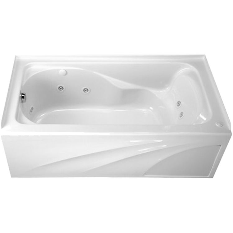 American Standard 2776. 218W. 020 Cadet 5' x 32" Everclean Whirlpool, White