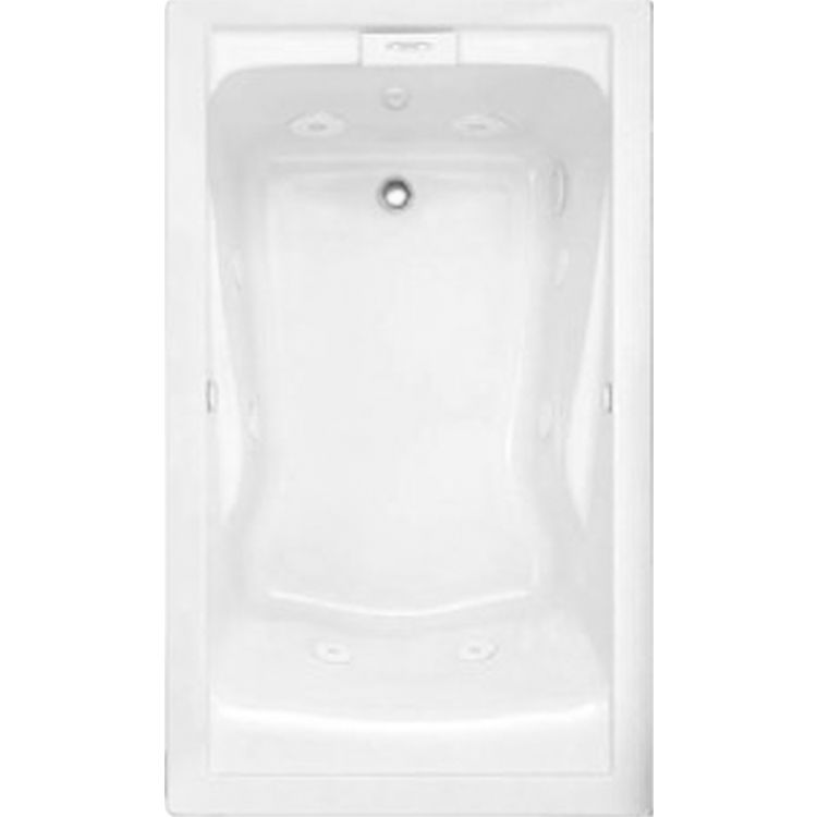 American Standard 2422.V418C.020 Evolution 60" x 32" Deep Soak Combo Massage System - White