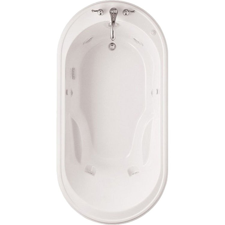 American Standard 2806.048WC.020 Heritage 6' Oval EcoSilent Whirlpool