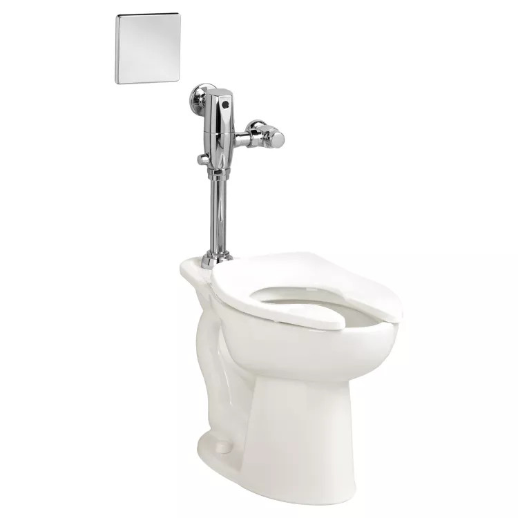 American Standard 3451.716.020 White Madera Selectronic Flush Valve Toilet