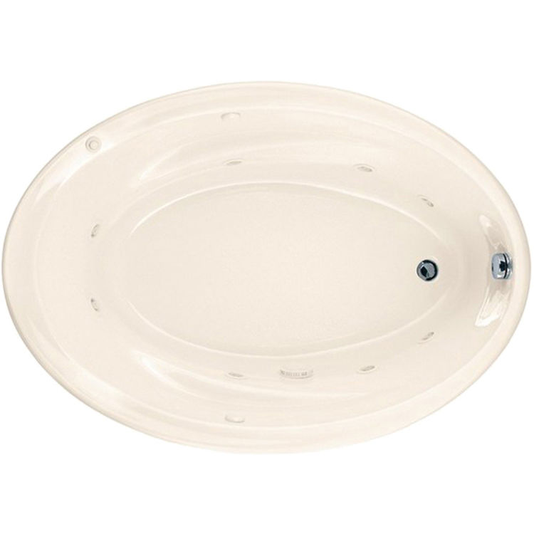 American Standard 2903.018WC.222 Linen Savona Oval Everclean Whirlpool