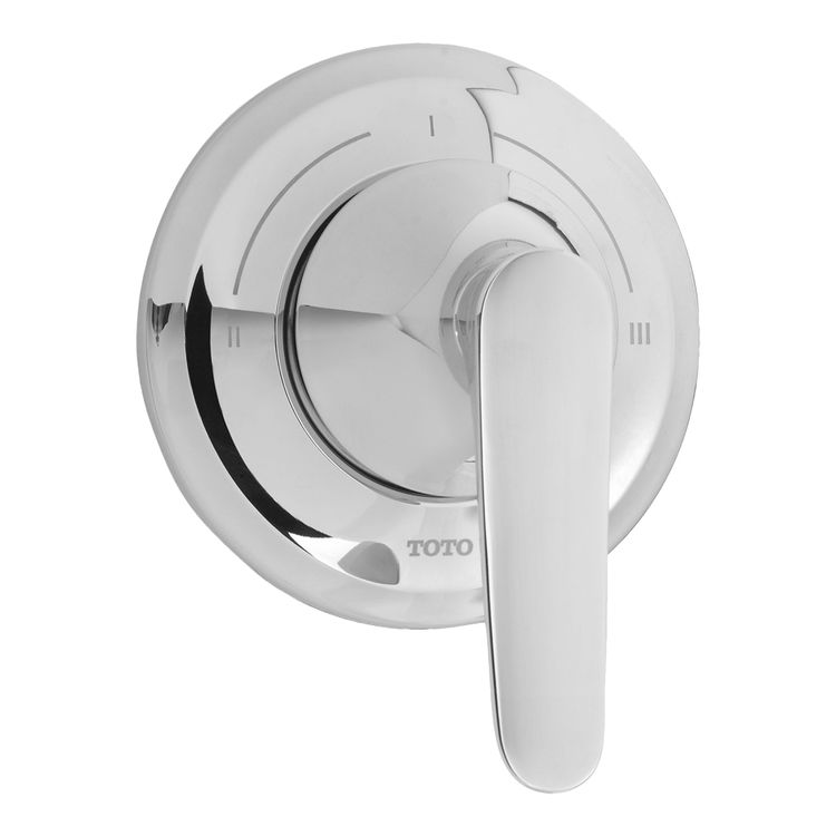 TOTO Wyeth 3-Way Diverter Valve Trim w/ Off, Lever Handle, Polished Chrome - TS230X#CP