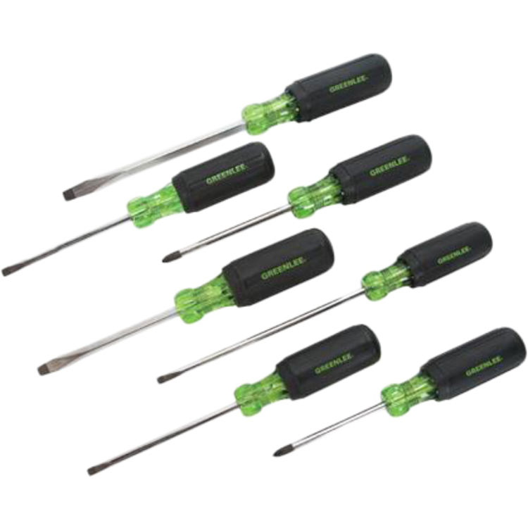 Greenlee 7-Piece Screwdriver Set - 0153-02C