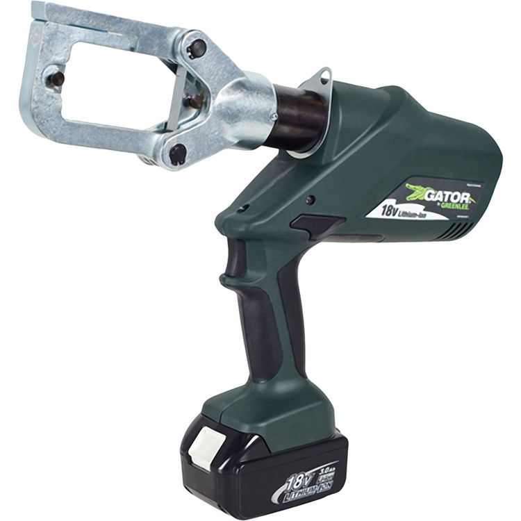 Greenlee ECCXL12 Battery-Powered Gator-Pro Crimp Tool (6-Ton)(12V Charger)