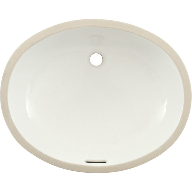 Toto LT597G Cotton White Dantesca Undercounter Lavatory with SanaGloss ADA