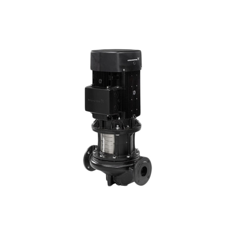 Grundfos TP 32-80/2B 1-Stage Inline Centrifugal Pump, 1/2 HP, 37.4 GPM, 208-230/460V, Bronze, Flanged - A-G-Z-BUBE-DY2 (96411785)