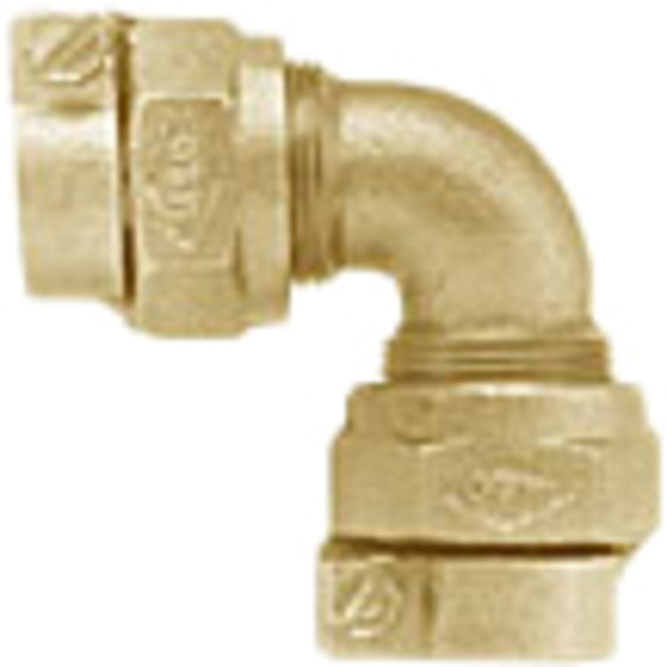 2" IPS Tuff Tube Elbow Brass