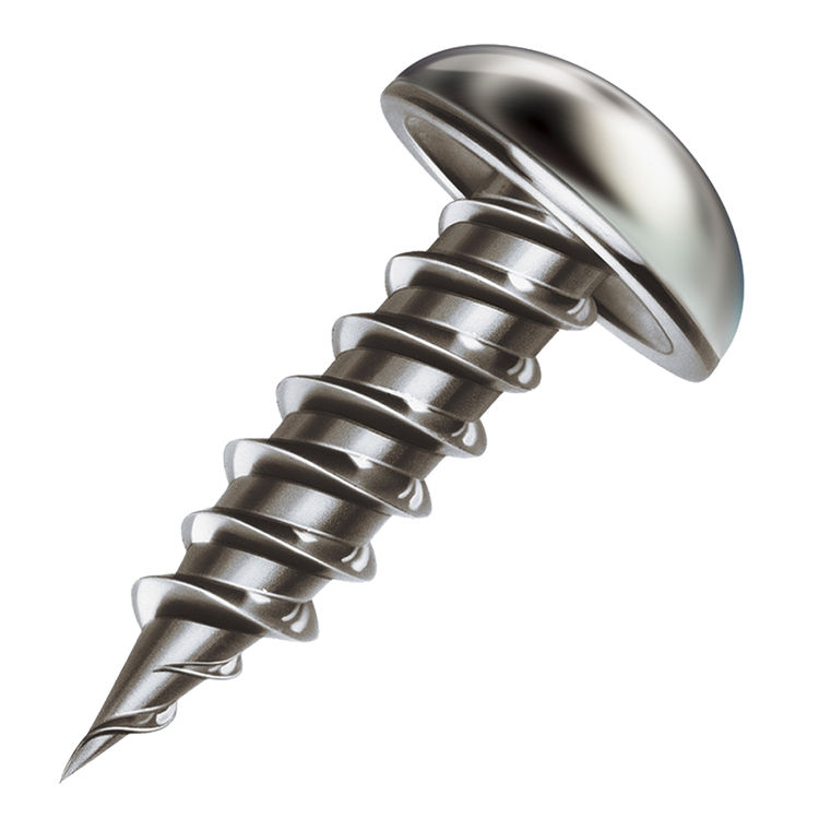 MALCO PS10X3/4Z 3/4" PAN HEAD ZIP IN SCREWS ZINC 8000 PACK