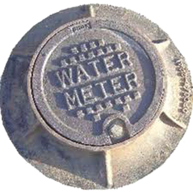 24" Ring & Lid for Water Meter Cast Iron