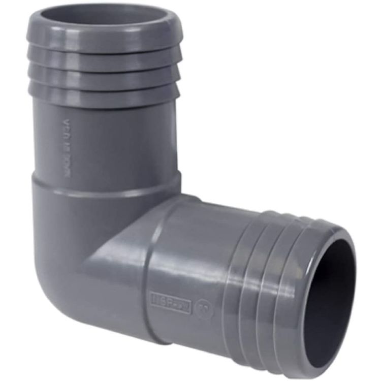 PETL12 1/2" POLY INSERT ELBOW