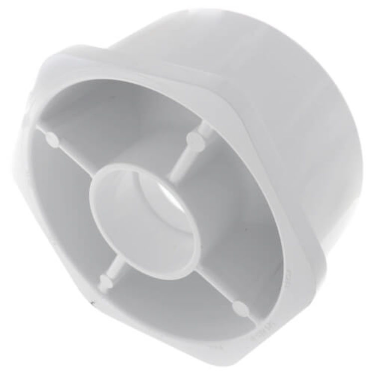 6" x 2" Schedule 40 PVC Bushing 