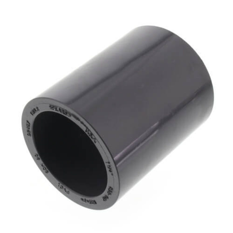 PVC80CUP114 1-1/4" SCH 80 PVC COUPLING PART # 829-012