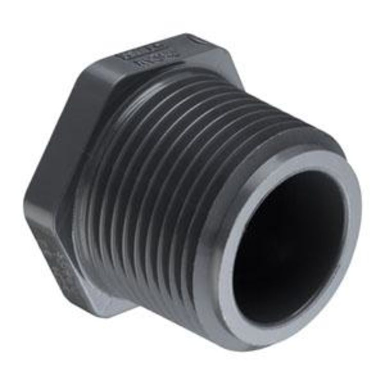 PVC80PL6 6" Schedule 80 PVC Threaded Plug