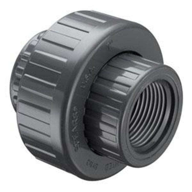 PVC80U4TT 4" SCH 80 PVC UNION THREADED