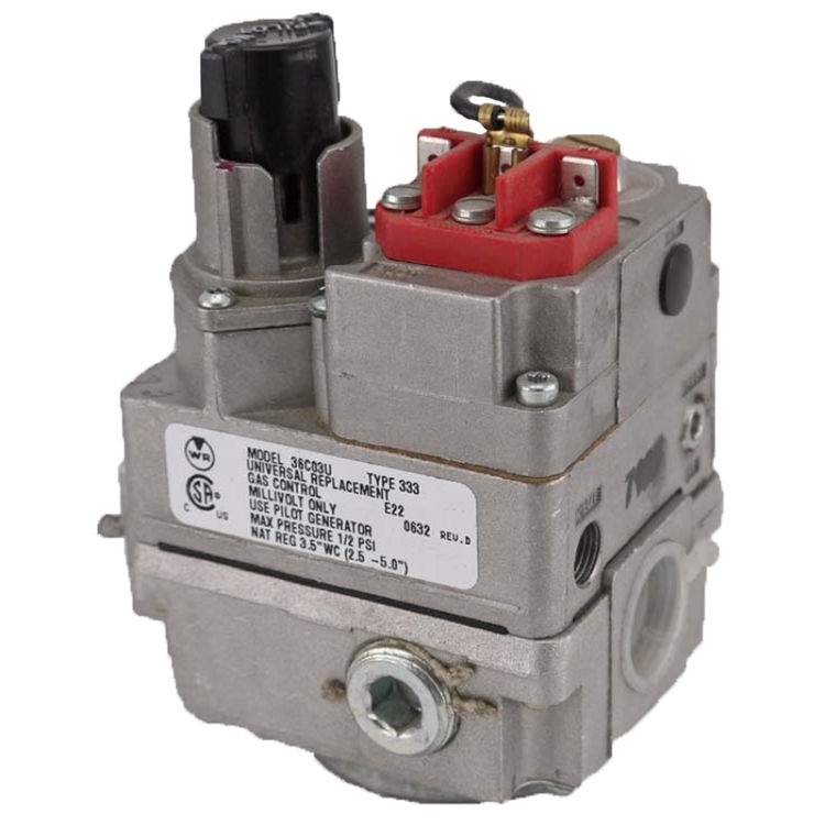 White-Rodgers 36C03U-333 1/2" Millivolt Gas Valve