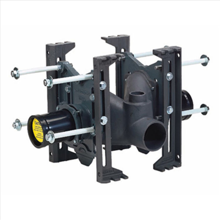WATTS ISCA-101-D COMPLETE KIT 4" HORIONTAL CLOSET CARRIER WITH DUAL OUTLET