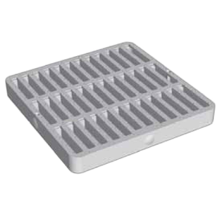 NDS 1815 18" x 18" Galvanized Steel Grate