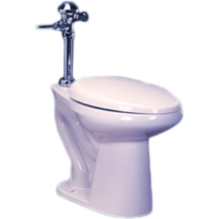 Western Pottery 472 ADA Elong Flush Valve Toilet 