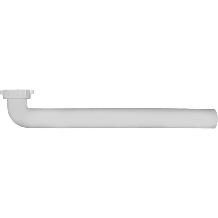 1-1/2" x 12" Slip Joint Elbow PVC
