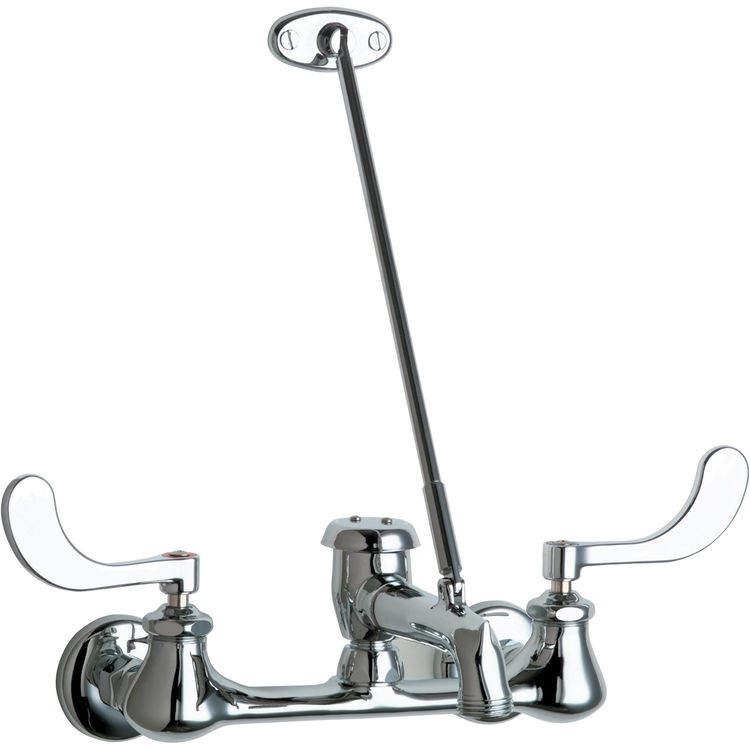 Chicago Faucets 540-LD897SWXF317CP Hot and Cold Sink Faucet