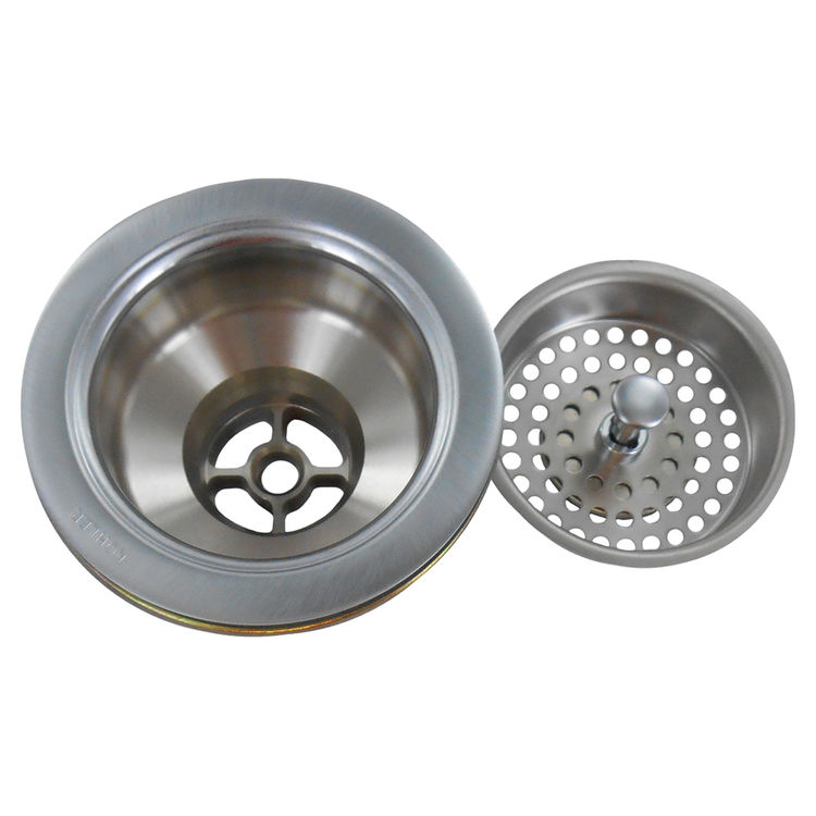 Kohler K-8801-G Brushed Chrome Duo Strainer