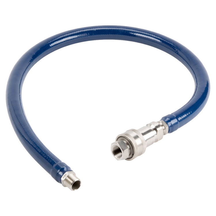Ts Brass Hw 4d 48 Water Hose Wquick Disconnect 34in Diameter 48 Long