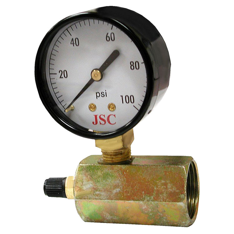Jones Stephens G64100  100 Lb Gas Test Gauge Assembly