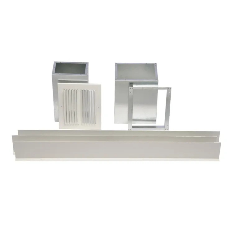 WILLIAMS 6701 SIDE OUTLET REGISTER WITH BOOT FOR TOP / DIRECT VENT FURNACE