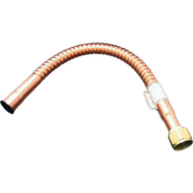 3/4" Nut x 18" Solder Waterflex Copper