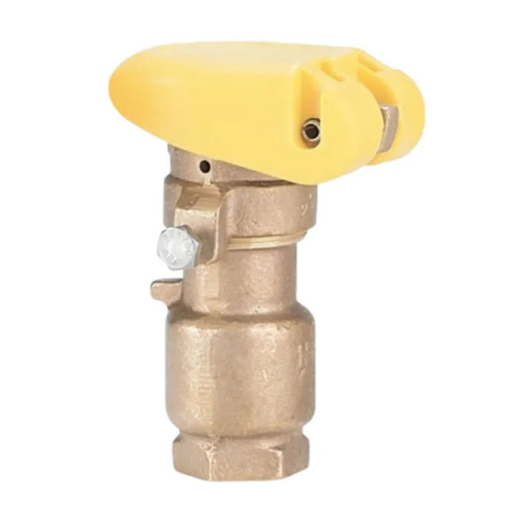 Rain Bird 3/4" Brass Quick Coupling Valve with Double Track Locking Rubber Cover - 33DLRC (B11506)