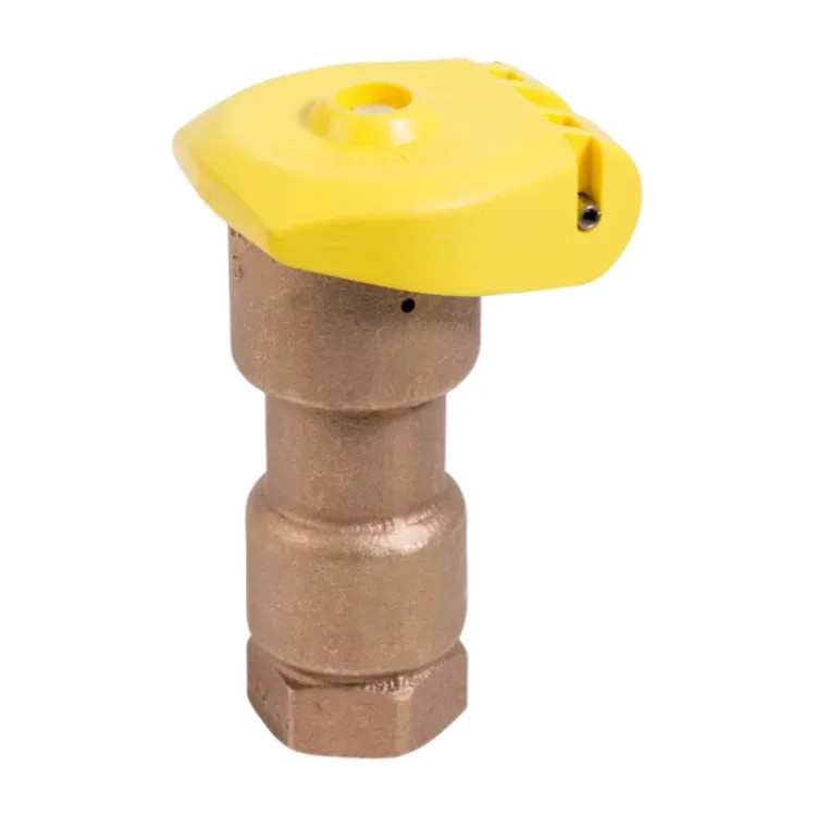 Rain Bird 1" Brass Quick Coupling Valve with Locking Rubber Cover - 5LRC (B12706)