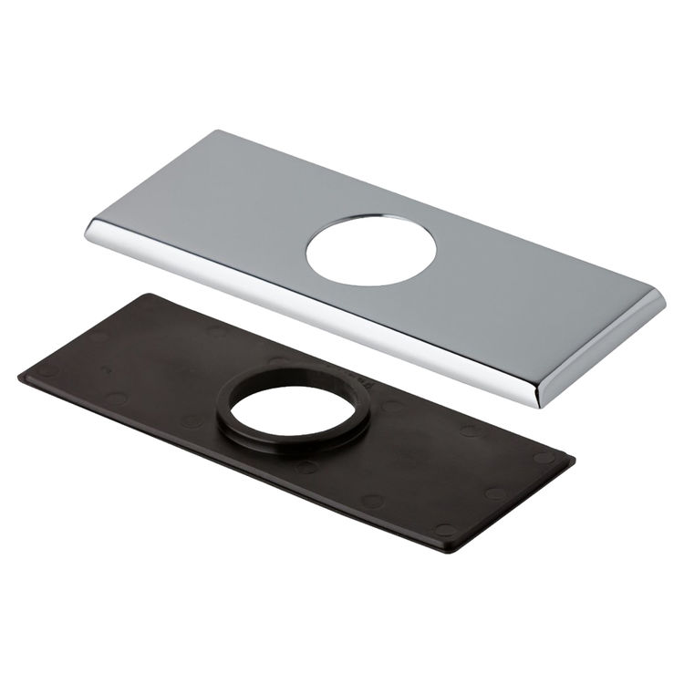Danze DA607568 Chrome 4" Centerset Square Cover Plate