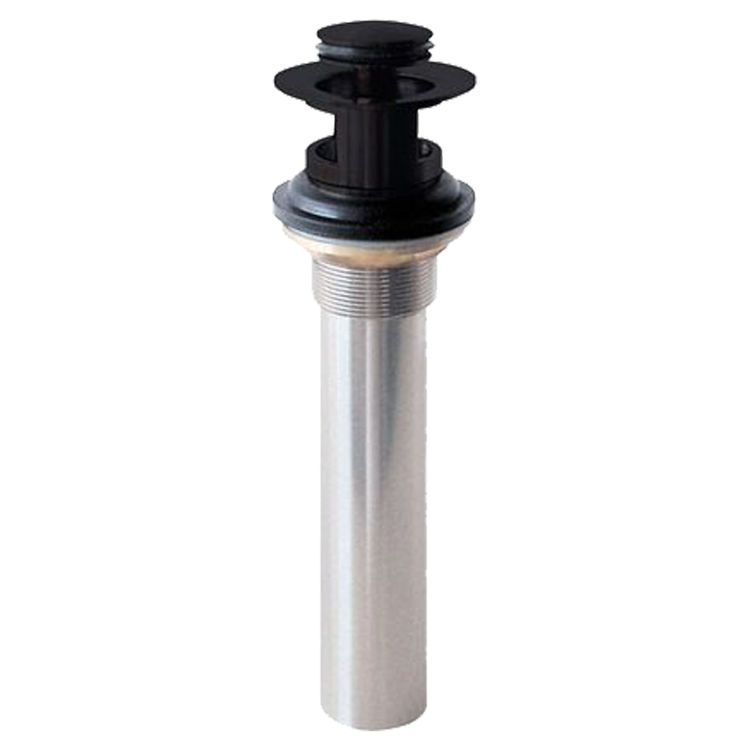 Danze DA505918BS Satin Black 1-1/4" Touch Down Bathroom Drain