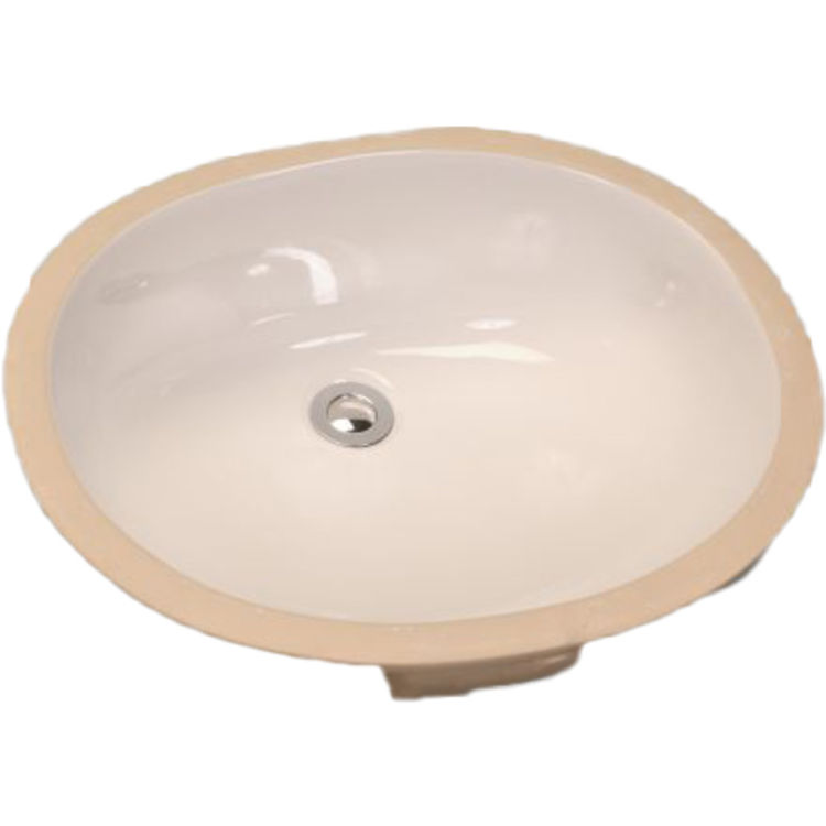 Western Pottery 196 19"x16" Undermount Bathroom Sink 