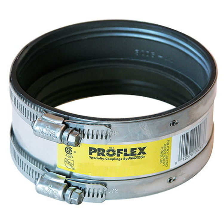FERNCO 3000-88 8" CI TO PLASTIC, STEEL & XHCI