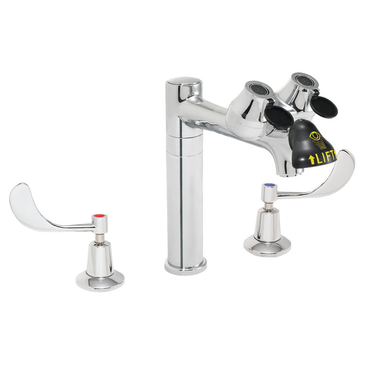Speakman SEF-2001-8 Eyesaver Chrome Eye Wash/Faucet Combination