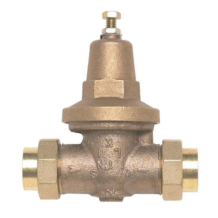 Wilkins 34-70XLDUC - 3/4 inch Pressure Reducing Valve Double Swear Unions - Lead Free