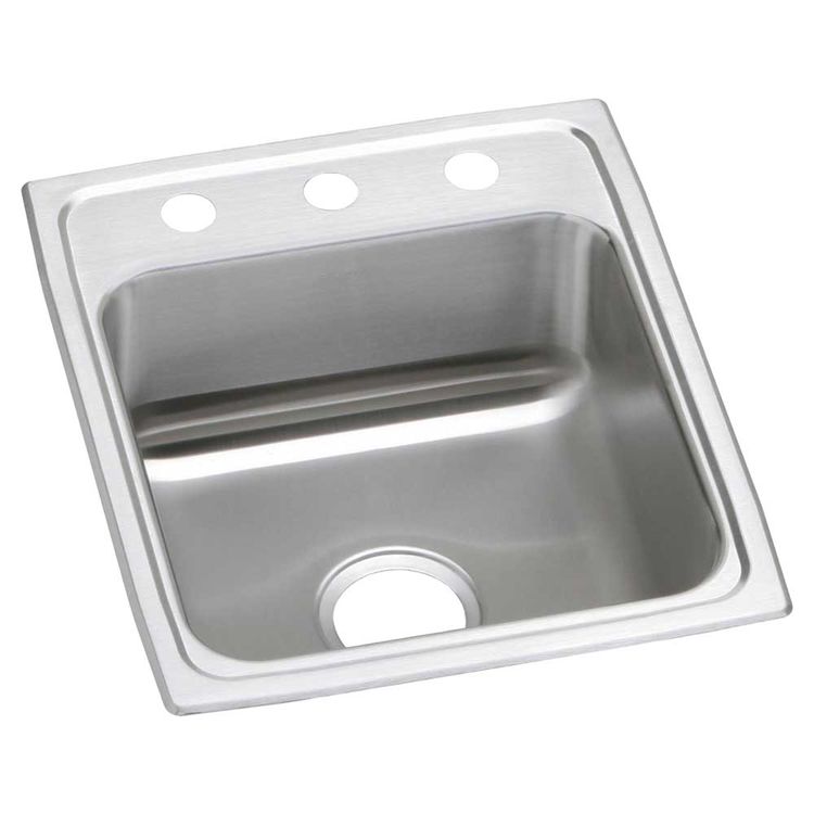 Elkay PSR1720X 20 Gauge 17" X 20" X 7.125" Single Bowl Sink