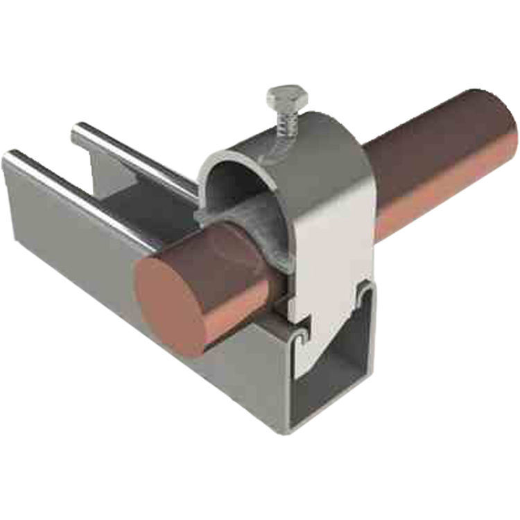  Unistrut 3 Inch Pipe Clamps, Zink Plated