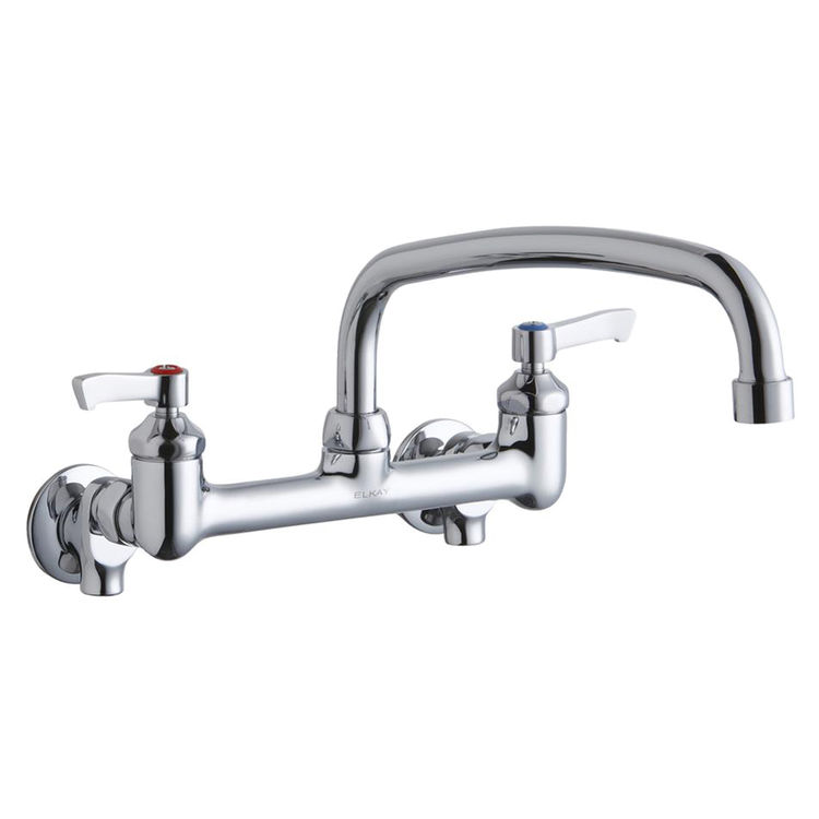 Elkay LK940AT14L2S Foodservice 8" Centerset Wall Mount Faucet