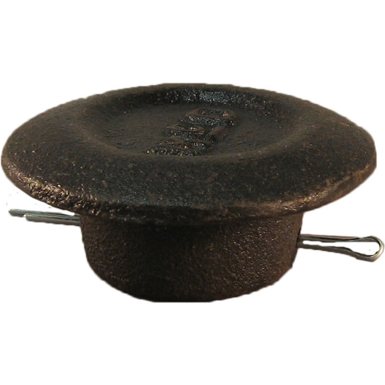 2" Cast Iron Hole Plug with Cotter Pin