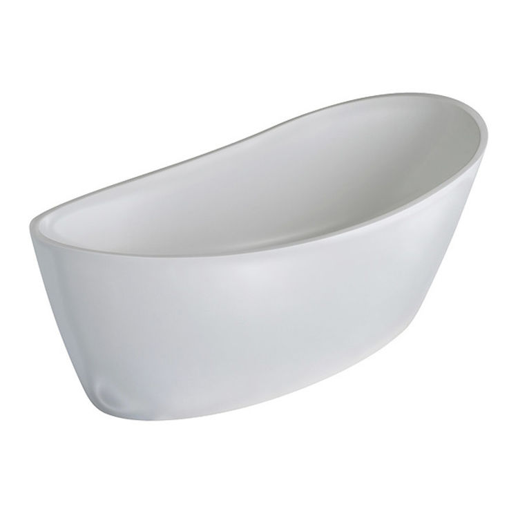 Clarke CA5932FS-01 Dune Matte White 59"x32"x28" Freestanding Tub